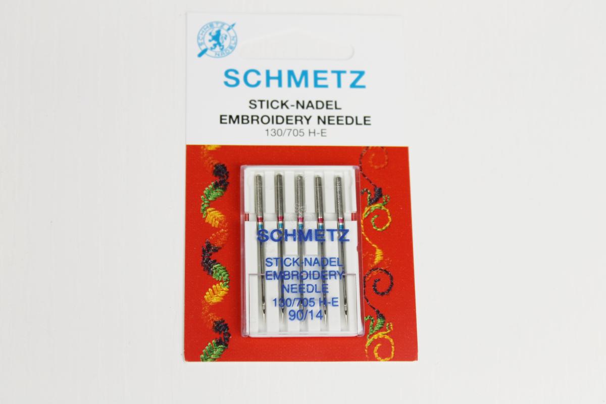 Sticknadeln Schmetz 90/14 H-E 130-705H-E 130-705
